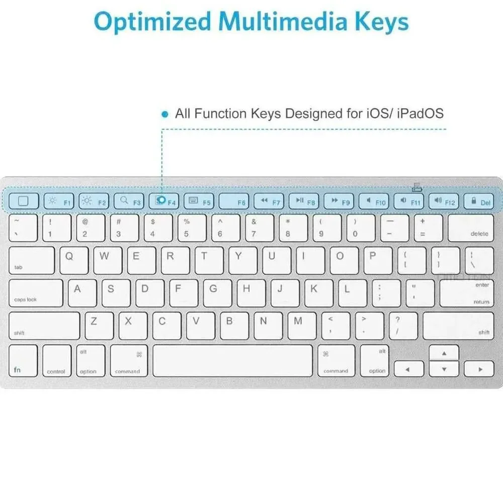 Bluetooth Keyboard Compatible with iPad 10th Generation
